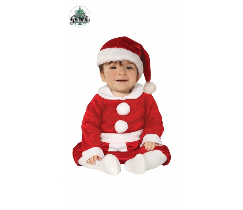 Vestito completo Babbo Natale BABY tg 12/24mesi