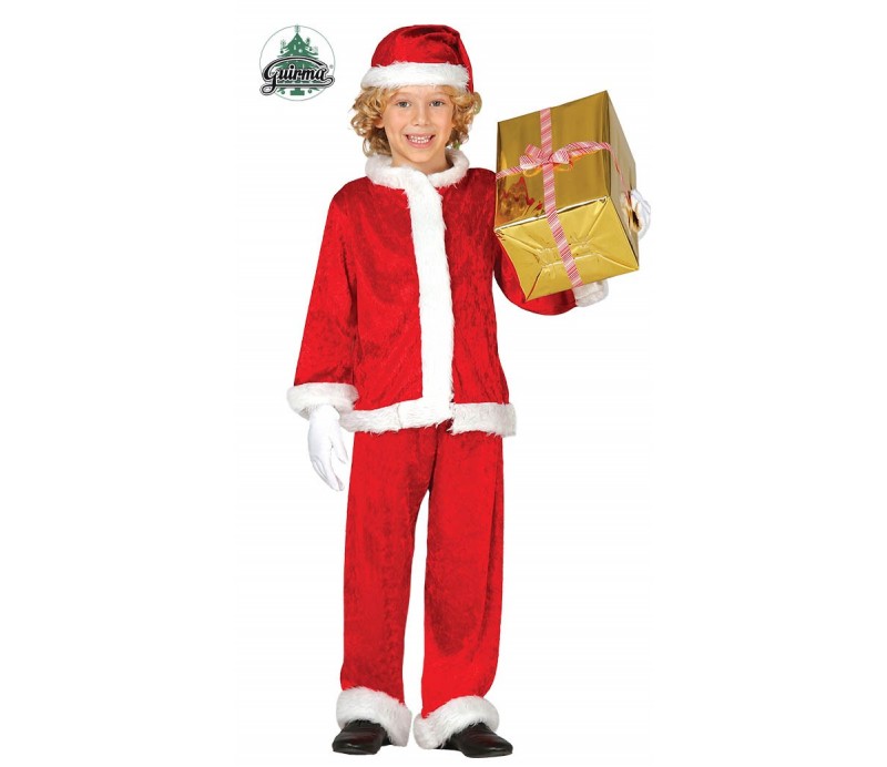 Vestito completo Babbo Natale Bimbo tg 3-4 anni