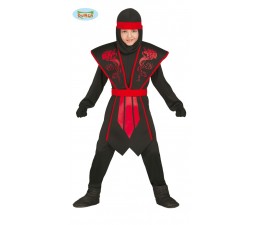 Costume Ninja Shadow Rosso...