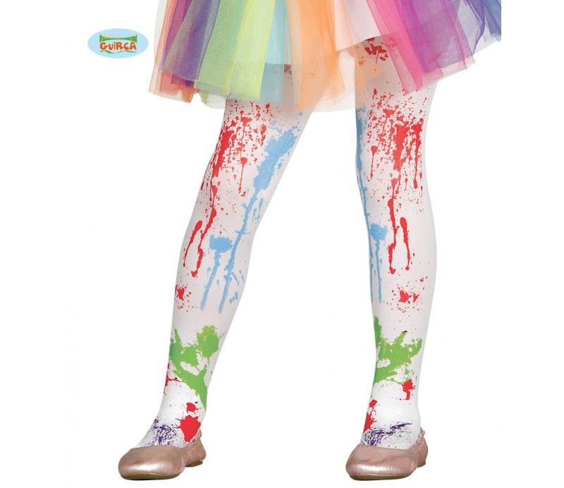 Calze con Pittura Bimba  5-9 Anni