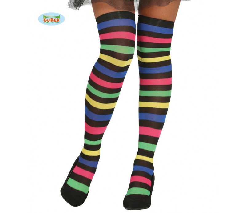 Calze Lunghe Multicolore