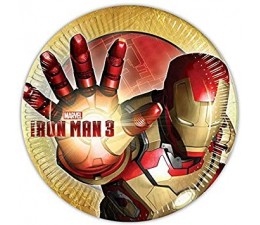 Piatto Piano  Iron Man 23cm...