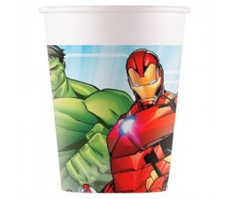 Bicchiere Avengers 200ml 8pz