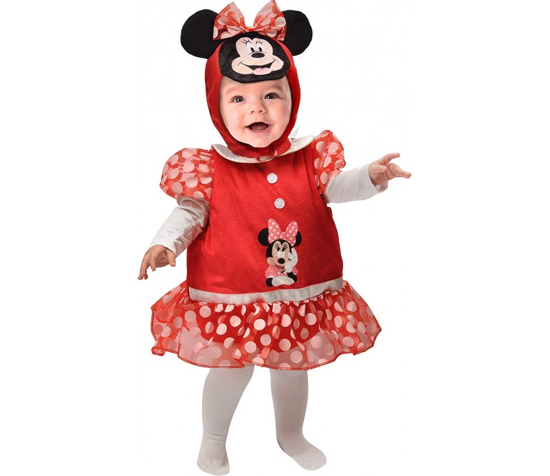 Costume di carnevale Minnie Rosso Baby 6-12 mesi
