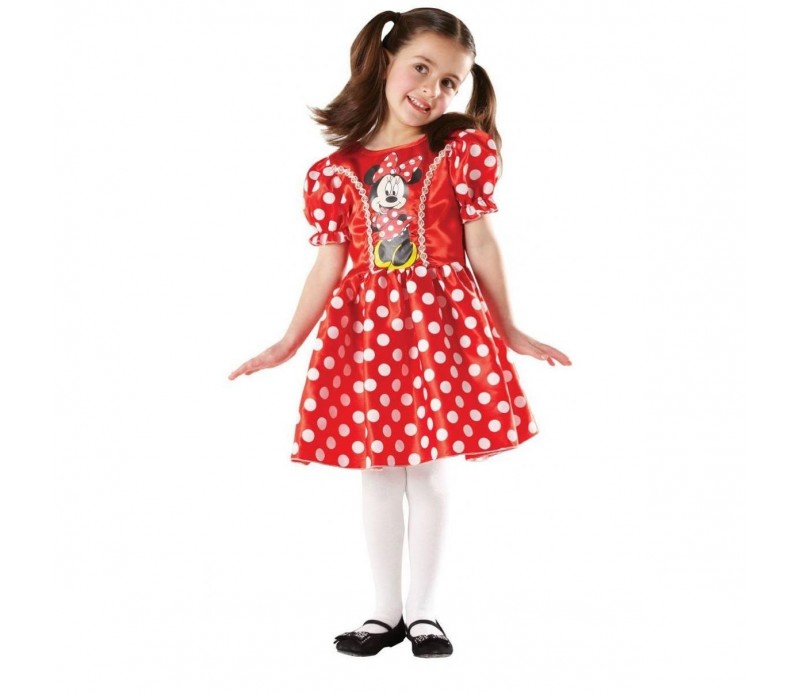 Costume di carnevale Minnie Red Classic Rosso con Pois disney