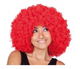 Parrucca Gigante Afro Rossa...