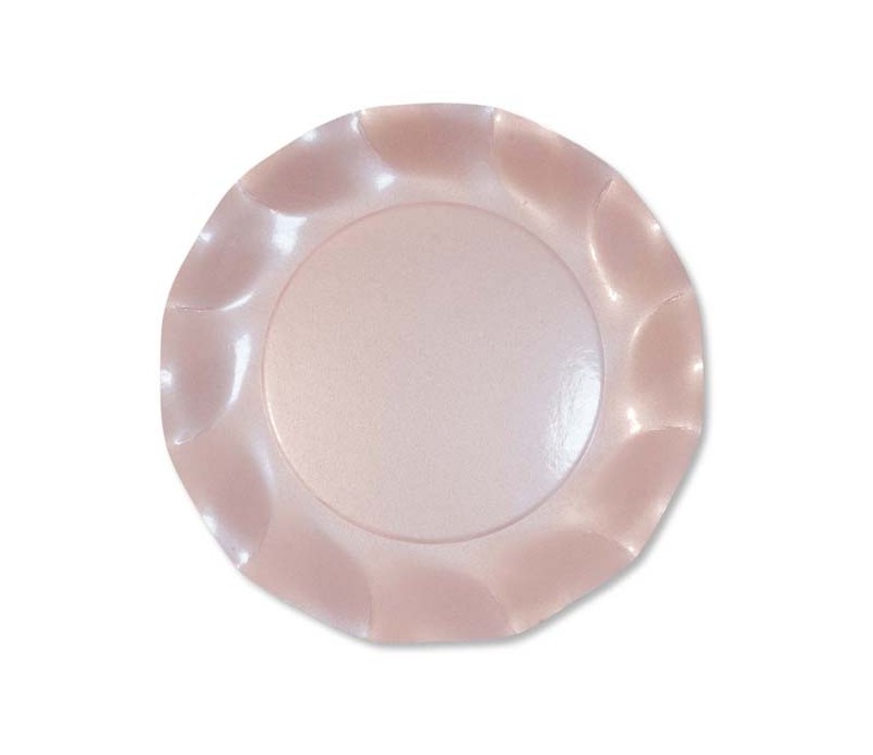 Piatto Piccolo Diametro 21 cm Rosa Perlato