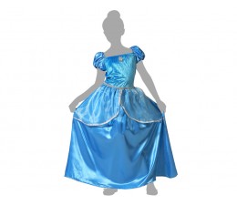 Costume di carnevale Principessa celeste bimba carnevale bimba Principessa costume azzurro principessa bimba